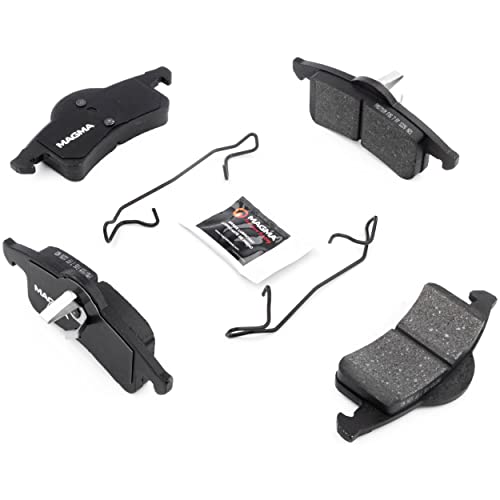 MAGMA Premium PMD791M Semi-Metallic Brake Pads, Rear