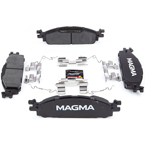 MAGMA Premium PMD1508C Ceramic Brake Pads, Front