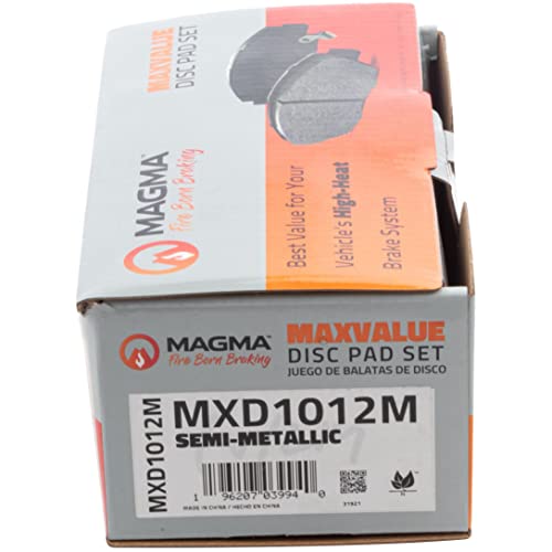 MAGMA MaxValue Semi-Metallic Brake Pads MXD1012M