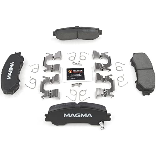 MAGMA Premium PMD2032C Ceramic Brake Pads, Rear