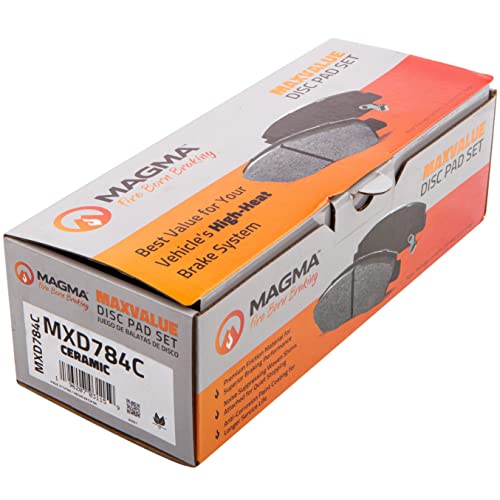 MAGMA MaxValue MXD784C Ceramic Brake Pads, Front