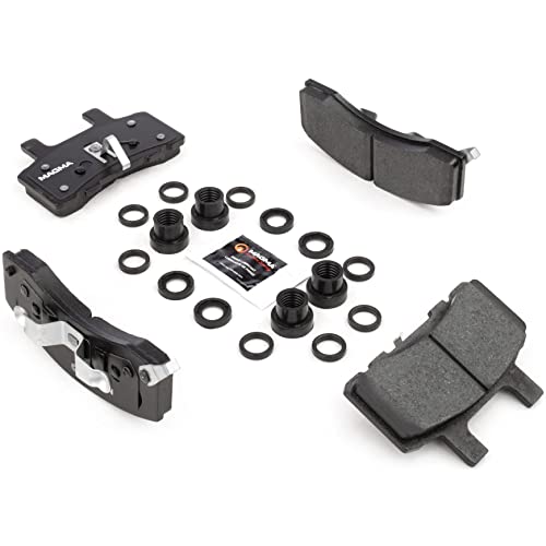 MAGMA Premium PMD370C Ceramic Brake Pads, Front
