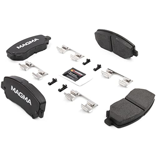 MAGMA Premium PMD1640CC Ceramic Brake Pads, Front