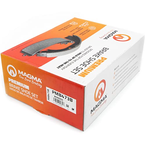 MAGMA Premium PMB473B Bonded Shoes, Rear