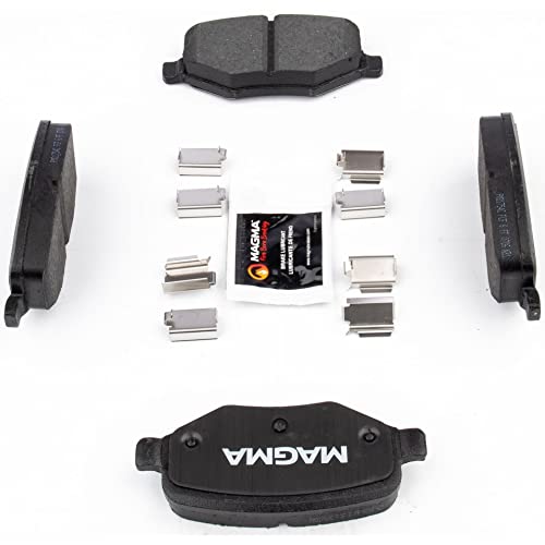 MAGMA Premium PMD1754C Ceramic Brake Pads, Rear