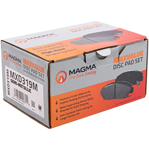 MAGMA MaxValue Semi-Metallic Brake Pads MXD319M