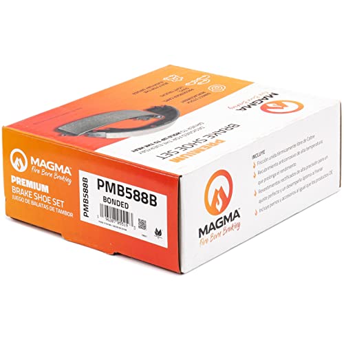 MAGMA Premium PMB588B Bonded Shoes, Rear