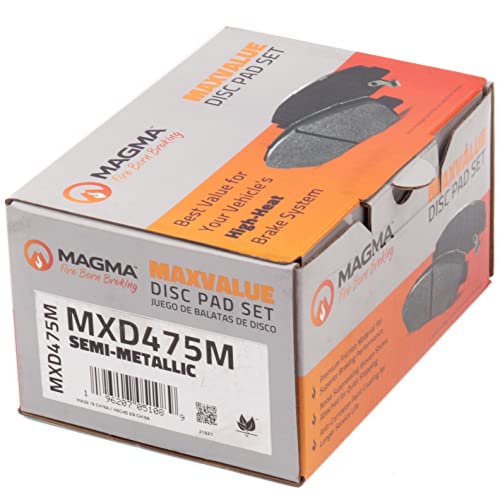 MAGMA MaxValue Semi-Metallic Brake Pads MXD475M