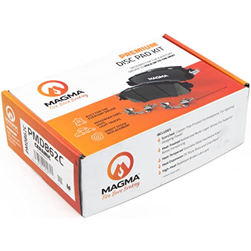 MAGMA Premium Ceramic Brake Pads PMD862C