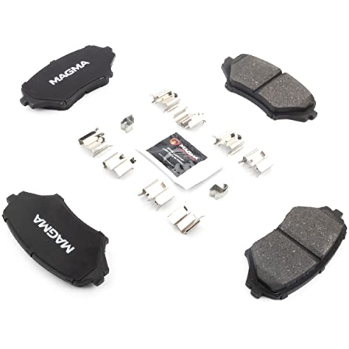 MAGMA Premium PMD1179M Semi-Metallic Brake Pads, Front
