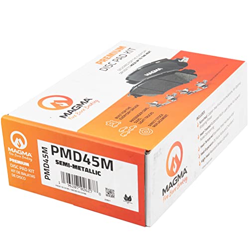 MAGMA Premium Semi-Metallic Brake Pads PMD45M