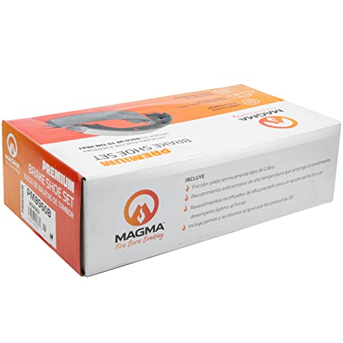 MAGMA Premium PMB960B Bonded Shoes, Rear