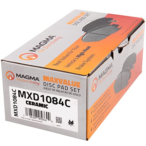 MAGMA MaxValue MXD1084C Ceramic Brake Pads, Front