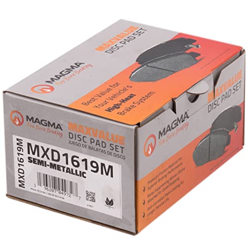 MAGMA MaxValue Semi-Metallic Brake Pads MXD1619M