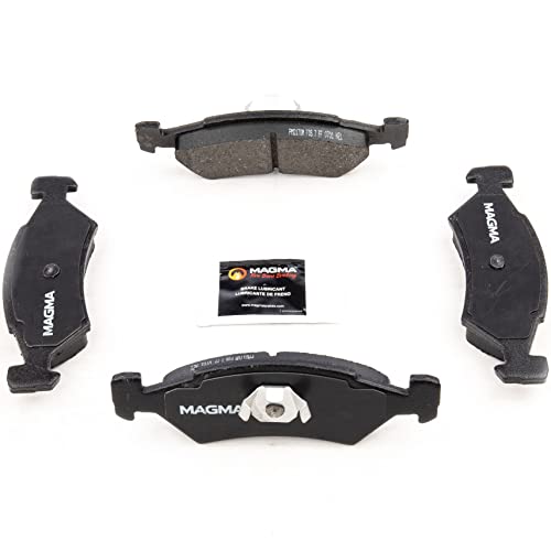 MAGMA Premium PMD170M Semi-Metallic Brake Pads, Front