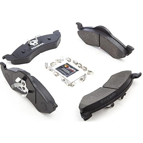 MAGMA Premium PMD820M Semi-Metallic Brake Pads, Front