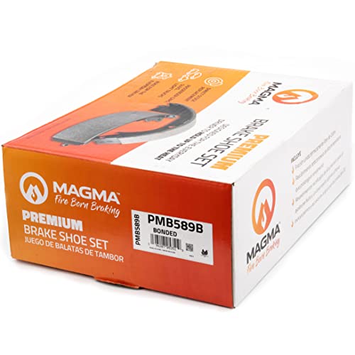 MAGMA Premium PMB589B Bonded Shoes, Rear