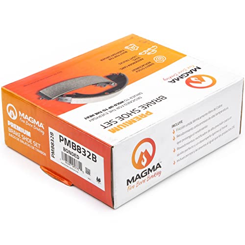 MAGMA Premium PMB832B Bonded Shoes, Rear