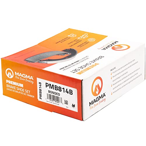MAGMA Premium PMB814B Bonded Shoes, Rear