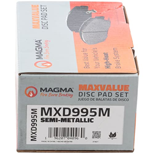 MAGMA MaxValue Semi-Metallic Brake Pads MXD995M