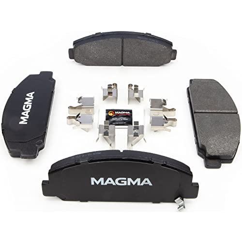 MAGMA Premium PMD827M Semi-Metallic Brake Pads, Front