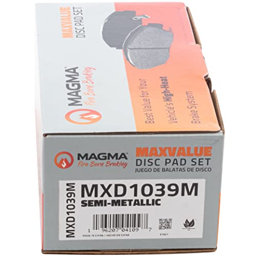 MAGMA MaxValue Semi-Metallic Brake Pads MXD1039M