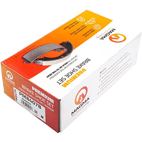 MAGMA Premium PMB407B Bonded Shoes, Rear