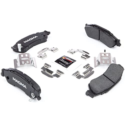 MAGMA Premium PMD729C Ceramic Brake Pads, Rear