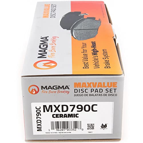 MAGMA MaxValue MXD790C Ceramic Brake Pads, Front