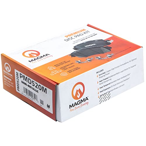 MAGMA Premium Semi-Metallic Brake Pads PMD520M