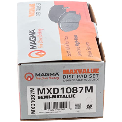 MAGMA MaxValue Semi-Metallic Brake Pads MXD1087M