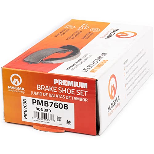 MAGMA Premium PMB760B Bonded Shoes, Rear