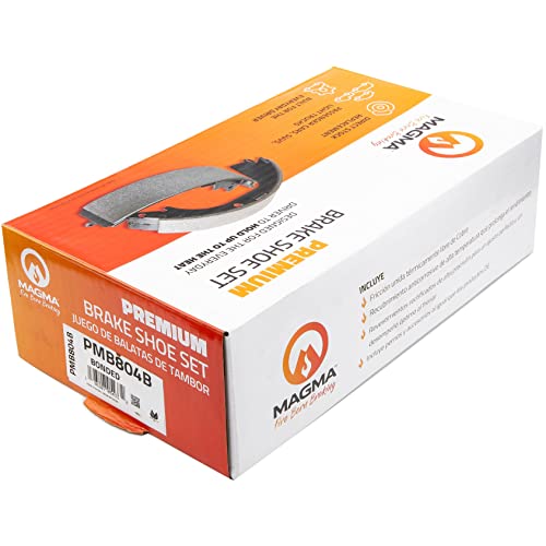 MAGMA Premium PMB804B Bonded Shoes, Rear
