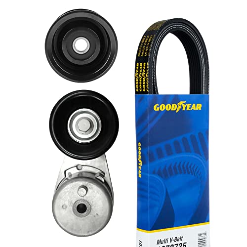 Goodyear Replacement Belts and Hoses 3205 Serpentine Belt Drive Component Kit, Gray