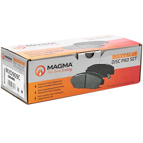 MAGMA MaxValue MXD909C Ceramic Brake Pads, Rear
