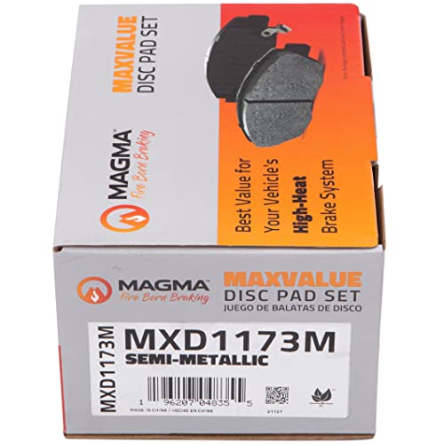 MAGMA MaxValue Semi-Metallic Brake Pads MXD1173M