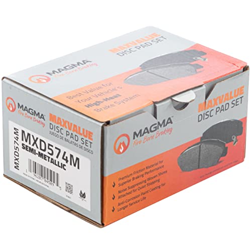 MAGMA MaxValue Semi-Metallic Brake Pads MXD574M