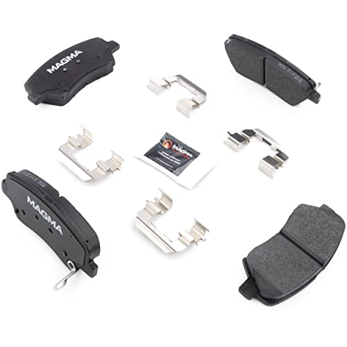 MAGMA Premium PMD1543C Ceramic Brake Pads, Front