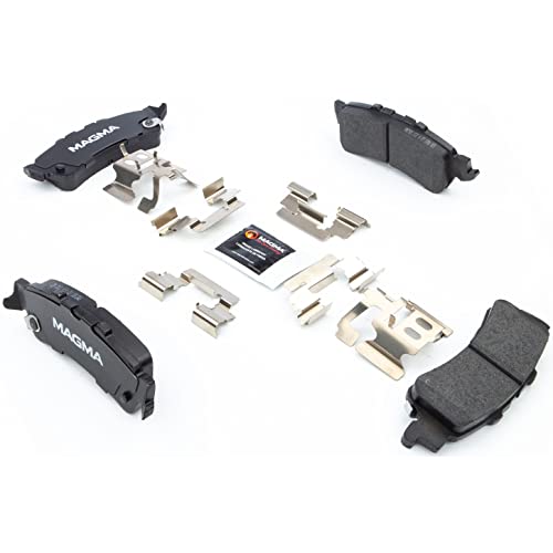 MAGMA Premium PMD792C Ceramic Brake Pads, Rear