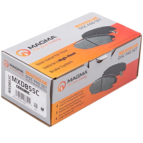 MAGMA MaxValue MXD855C Ceramic Brake Pads, Front