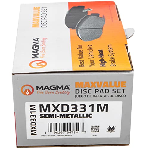 MAGMA MaxValue Semi-Metallic Brake Pads MXD331M