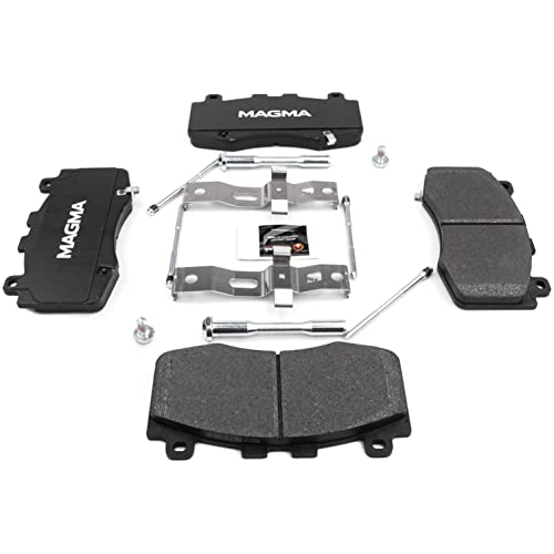 MAGMA Premium PMD2152M Semi-Metallic Brake Pads, Front