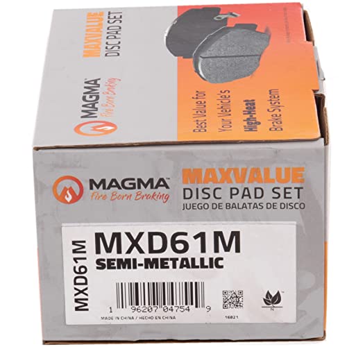 MAGMA MaxValue Semi-Metallic Brake Pads MXD61M