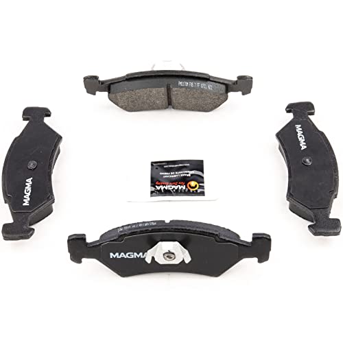 MAGMA Premium PMD170M Semi-Metallic Brake Pads, Front