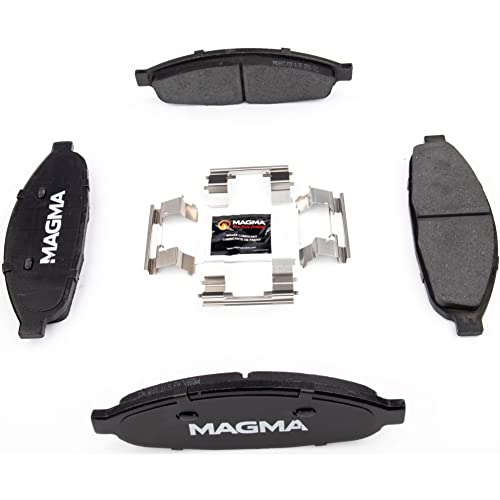 MAGMA Premium PMD997C Ceramic Brake Pads, Front