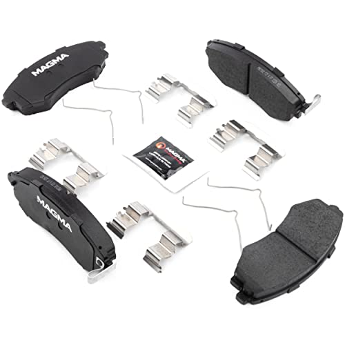 MAGMA Premium PMD700C Ceramic Brake Pads, Front