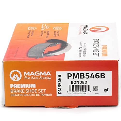 MAGMA Premium PMB546B Bonded Shoes, Rear