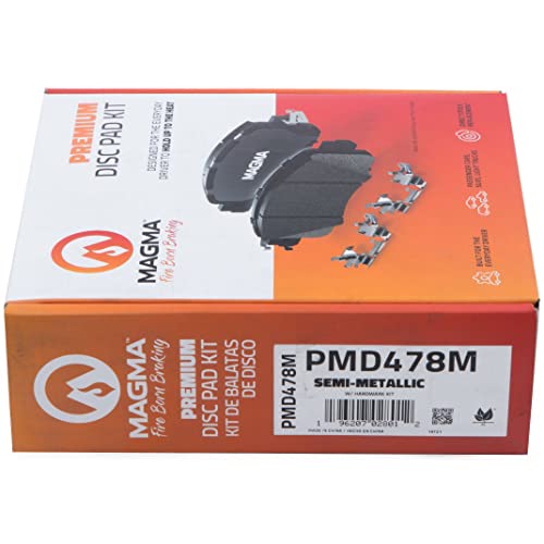 MAGMA Premium Semi-Metallic Brake Pads PMD478M