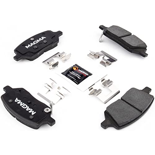 MAGMA Premium PMD1093C Ceramic Brake Pads, Rear
