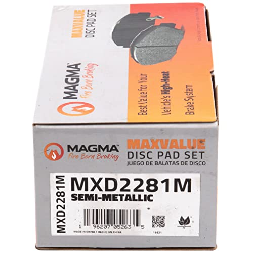 MAGMA MaxValue Semi-Metallic Brake Pads MXD2281M